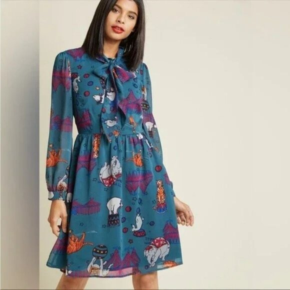 Modcloth Dresses & Skirts - ModCloth Circus Themed Mini Dress